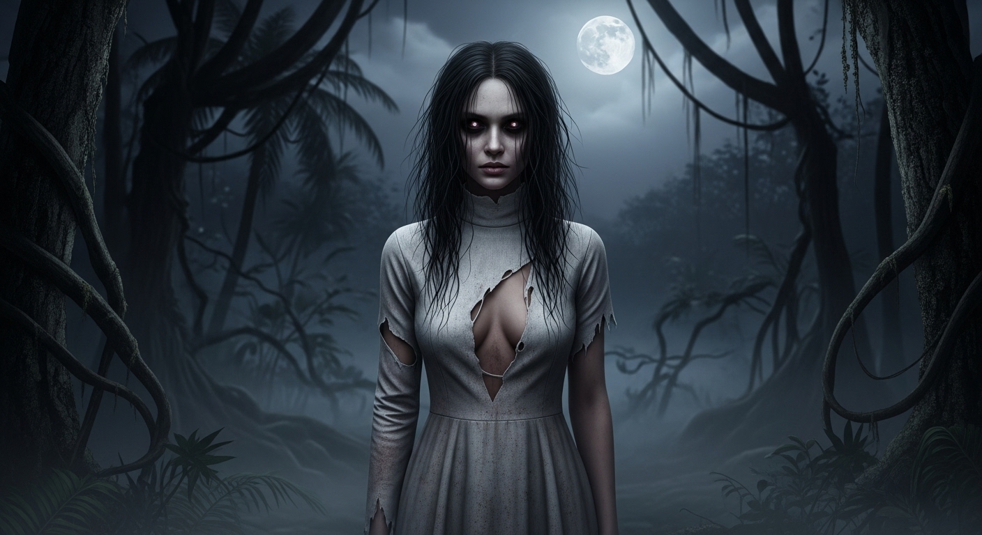 Sundel Bolong: Hantu Wanita Berambut Panjang yang Menghantui Malam